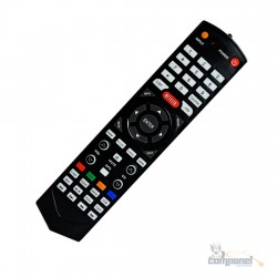 Controle Remoto Tv Semp Toshiba Lcd Led Sti NETFLIX SKY7010      
